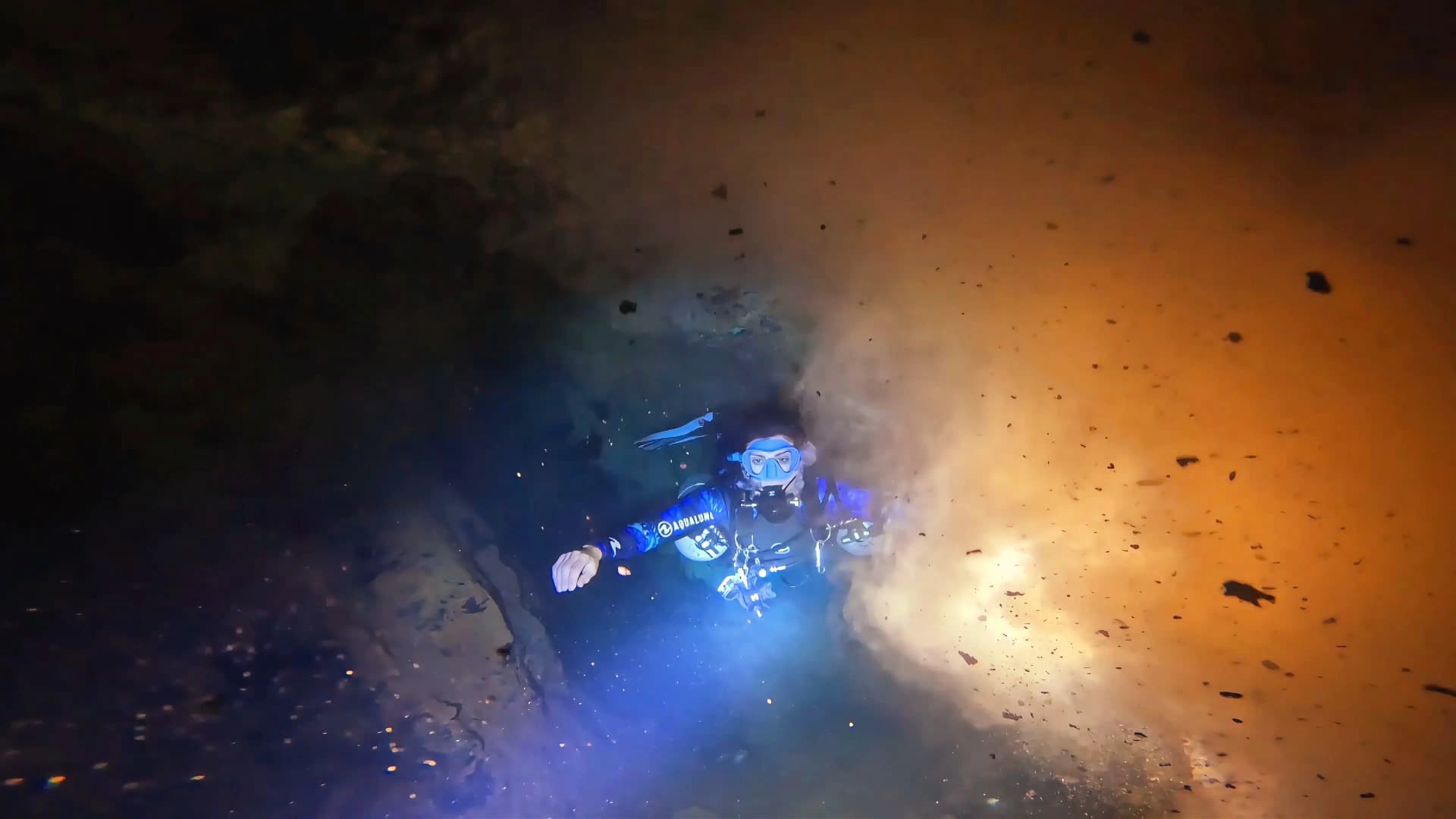 Cueva del Agua en Mazarrón - inmersión técnica en la costa de Murcia
